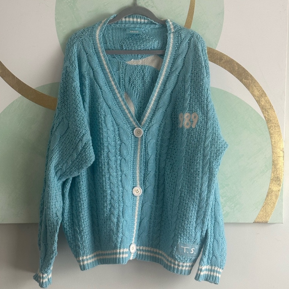 Taylor Swift 1989 Cable Knit Cardigan